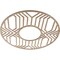 Ekena Millwork Empire Wood Fretwork Pierced Ceiling Medallion, Red Oak, 34"OD x 12 1/2"ID x 3/8"T CMWP34X34X0375EPRO - alternate 4